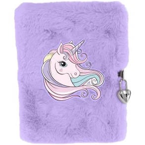 Tinka plys unicorn lilla m/hjertels