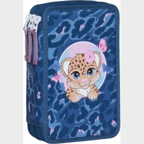 Penalhus Beckmann Triple Cheeta M/Indhold