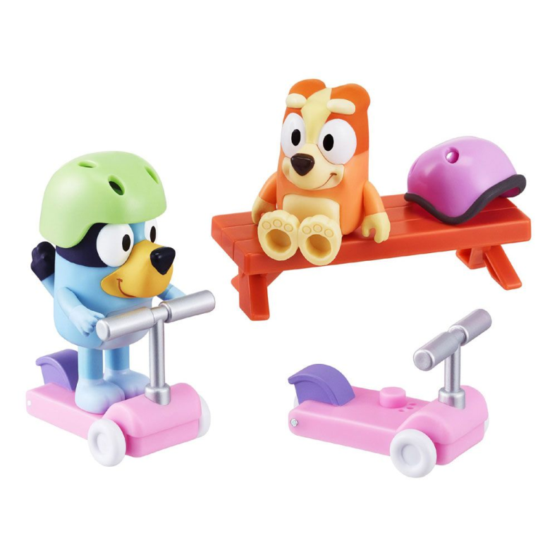 Bluey & Bingo Scooter Sjov