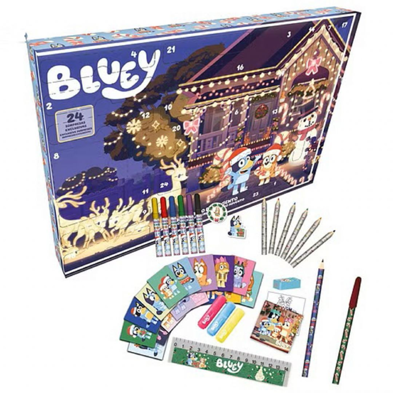 Bluey Julekalender - 24 overraskelser