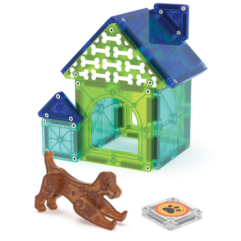 Magna-Tiles | Det lille hundehus, 13 stk