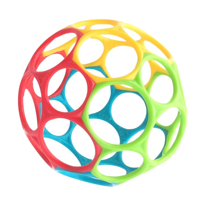 Oball | Oball motorikbold, 10 cm Gul multi