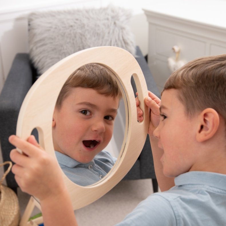 tickit | Trspejl med hndtag