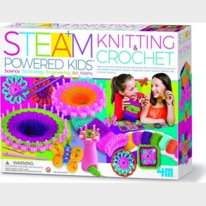 4m - Steam Powered Kids: Knitting & Crochet - (4m-05539)