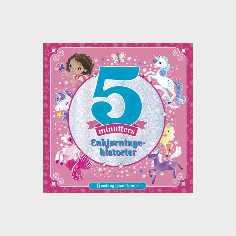 5 Minutters Enhjrninge-historier - Louise Martin - Bog