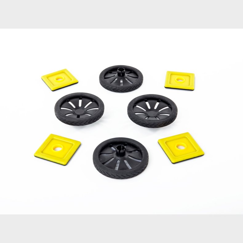 MAG Polydron | Tilbehr: Hjul | 8 dele