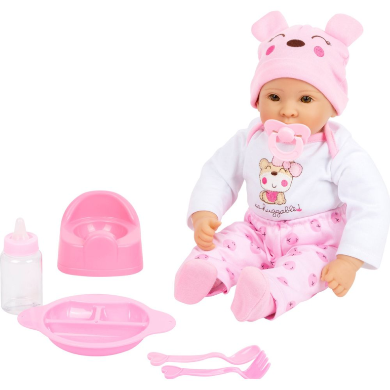 Dukke m/tilbeh�r Marie