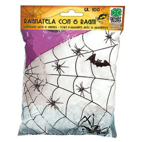 Carnival Toys | Spindelv�v m. edderkopper, 100 gram