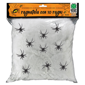 Carnival Toys | Spindelv�v m. edderkopper, 500 gram