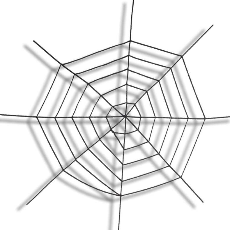 Carnival Toys | Sort spindelv�v �150 cm