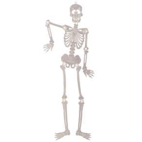 Carnival Toys | Halloween-ophng - Skelet (selvlysende), 90 cm