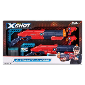 X-Shot Vigilante & Micro Gevr Pack