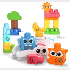 Mega Bloks Rise &  Snooze Natlampe Byggest, Brnelampe