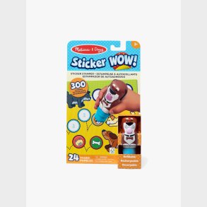 Melissa &  Doug Sticker WOW! Ativitetsbog Hund