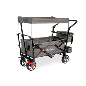 Foldbar tr�kvogn m. bremse og opbevaring