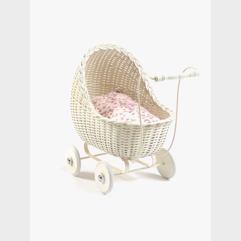 Smallstuff Dukkevogn, Hvid