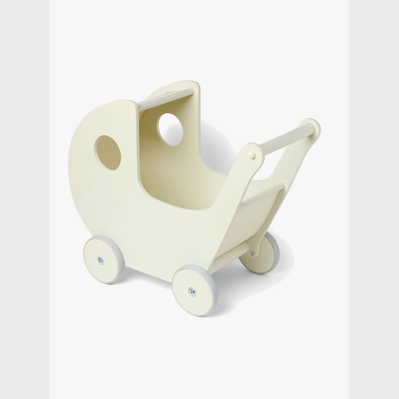 Smallstuff Dukkevogn Fremstillet Af Tr�, Hvid