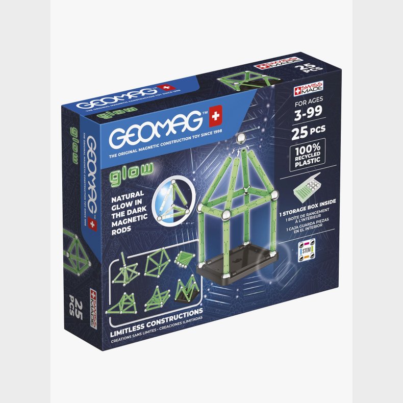 Geomag Glow Bygges�t 25 Dele