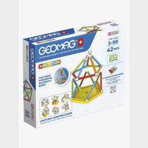 Geomag Supercolor Bygges�t 42 Dele