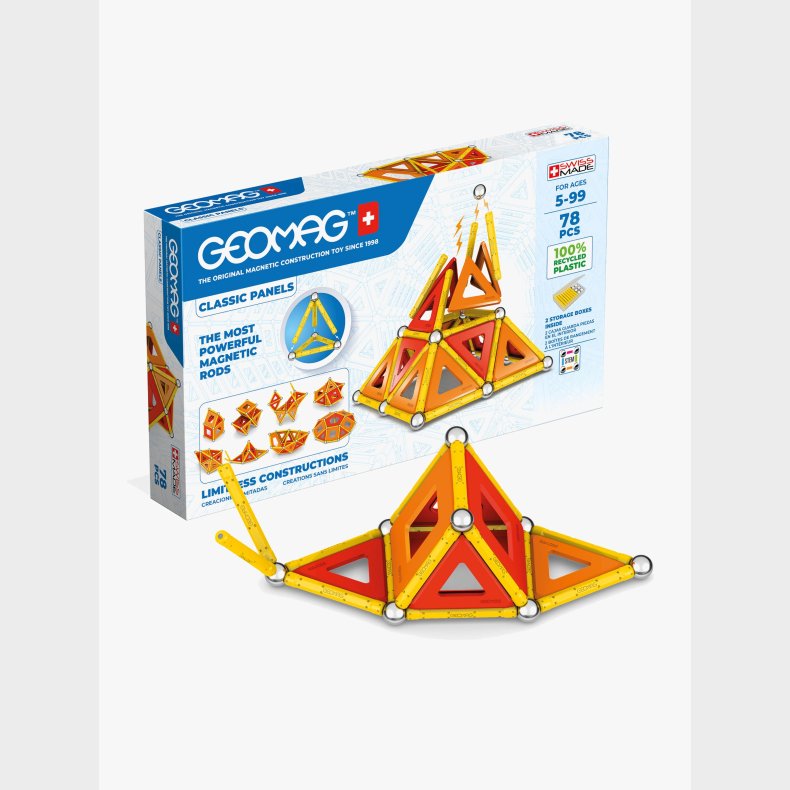 Geomag Bygges�t Classic Panels 78 Dele