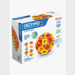 Geomag Classic Panels Warm Masterbox Bygges�t 388 Dele