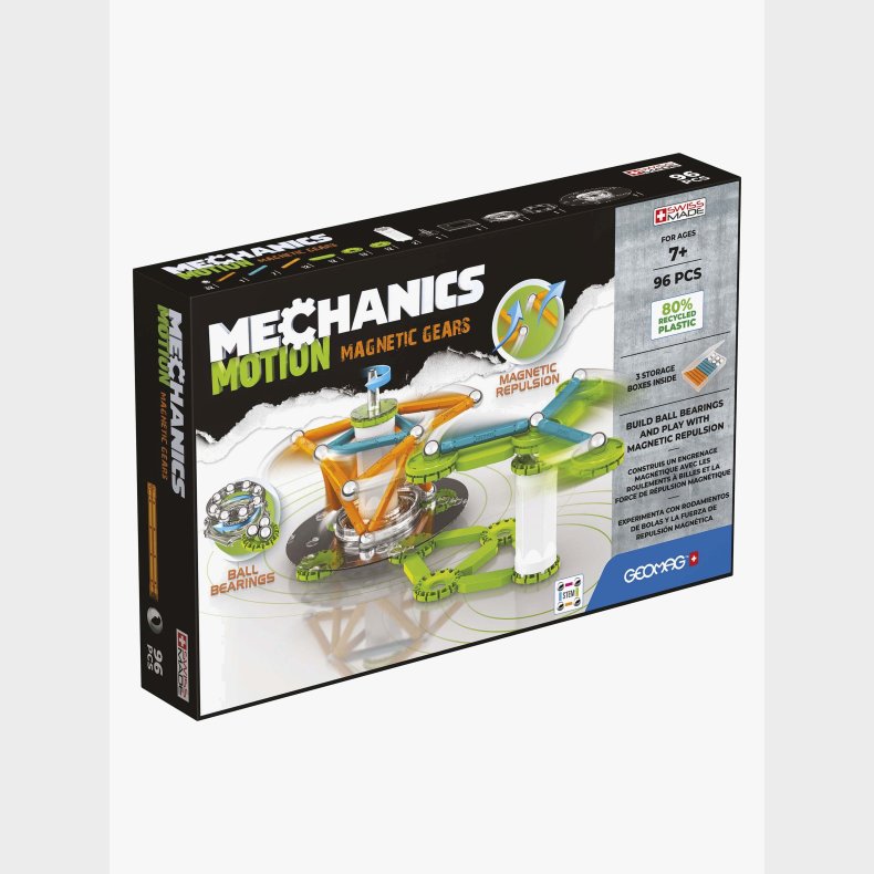 Geomag Mechanics Motion 2 Magnetiske Gear Bygges�t 96 Brikker