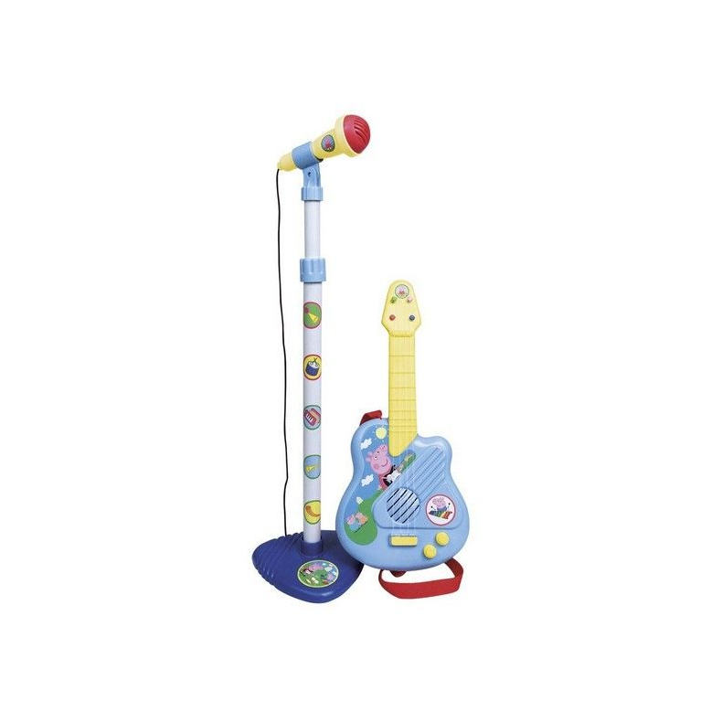 Guitar og mikrofon s�t