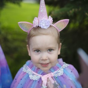 Great Pretenders | Enhjrningekappe + hrbjle, str. 3-6 r