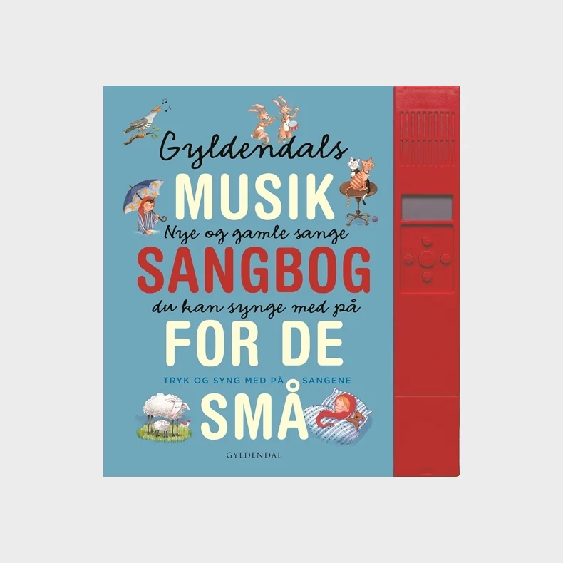 Gyldendals musiksangbog - med lydpanel