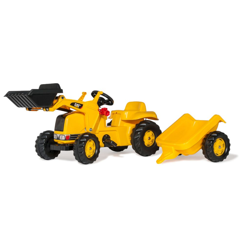 RollyKid CAT traktor med anh�nger