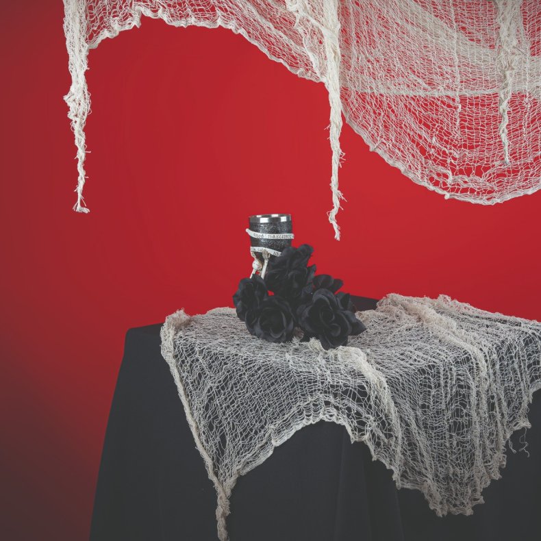 Lokki | Flnset klde - Hvidt (55 x 350 cm)