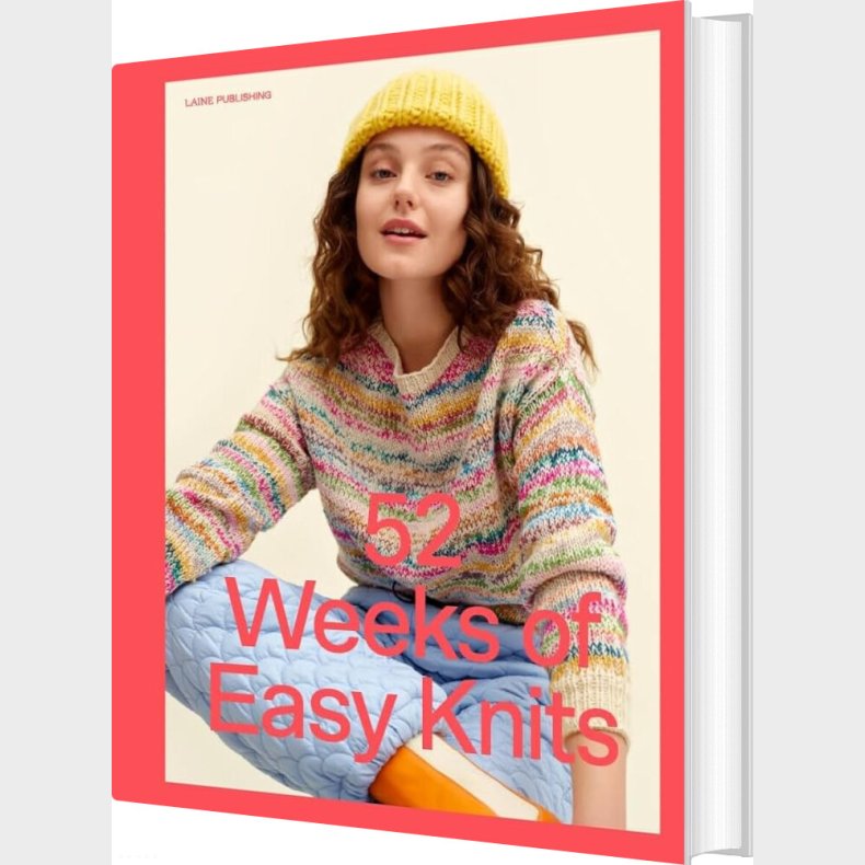 52 Weeks Of Easy Knits - Maija Kangasluoma - English Book
