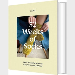 52 Weeks Of Socks - Volume 2  - Laine - English Book