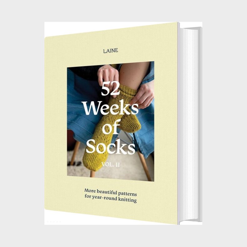 52 Weeks Of Socks - Volume 2  - Laine - English Book