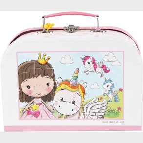 Barbo Toys Lillie &  Ellie Kuffert med Puslespil 24 Brikker