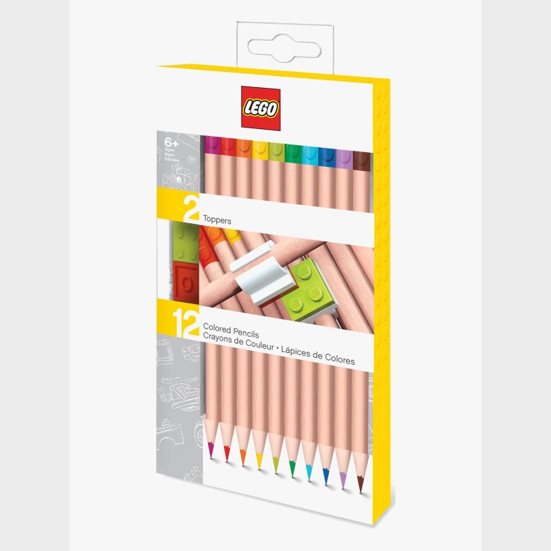 LEGO Farveblyanter 12-pak