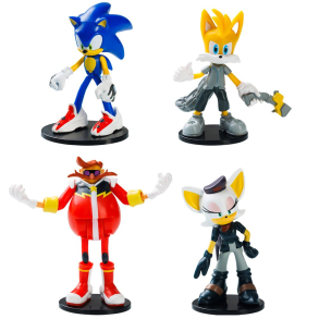 Sonic the Hedgehog Figurer 4 pack