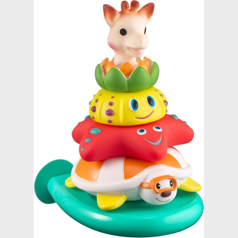 Sophie the Giraffe Splash &  Surf Pyramide Badeleget�j