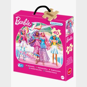 K�rnan Barbie Tr�puslespil 40 Brikker