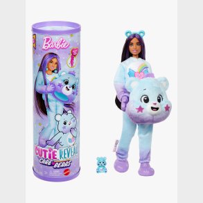 Barbie Cutie Reveal Dukke Care Bears, Lilla