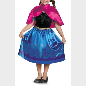 Frozen Anna kjole str 7-8 �r EU M