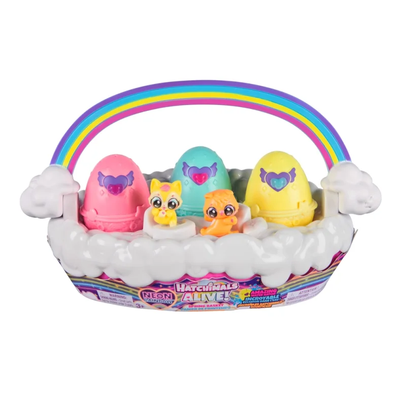Hatchimals Alive Neon Rainbow Kurv