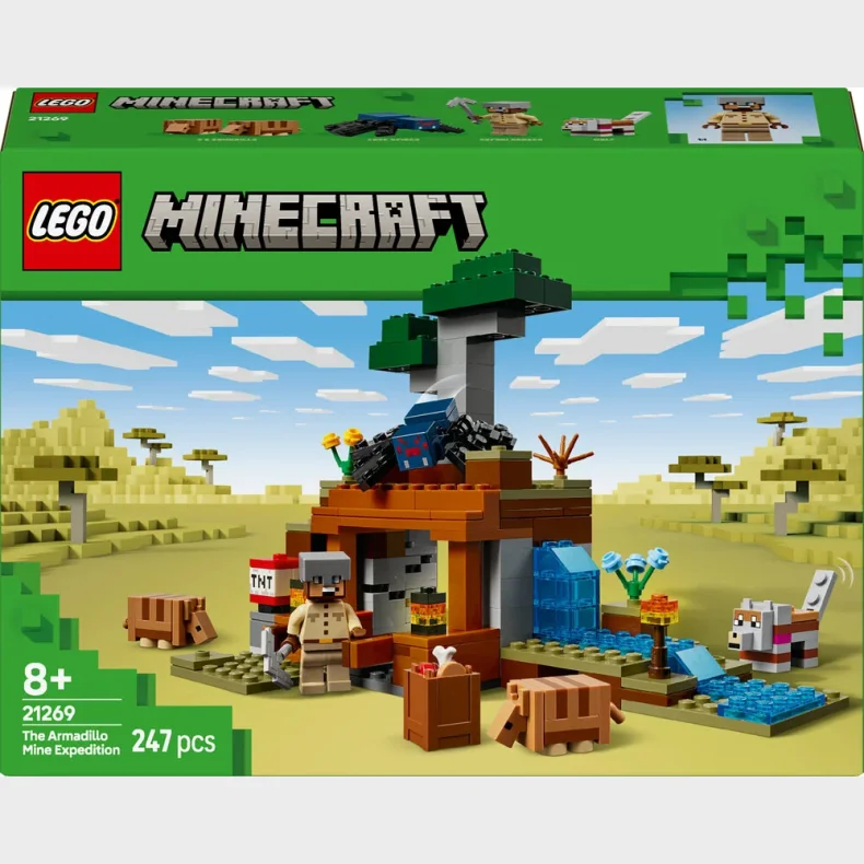 21269 LEGO Minecraft B�ltedyrs-mineekspeditionen