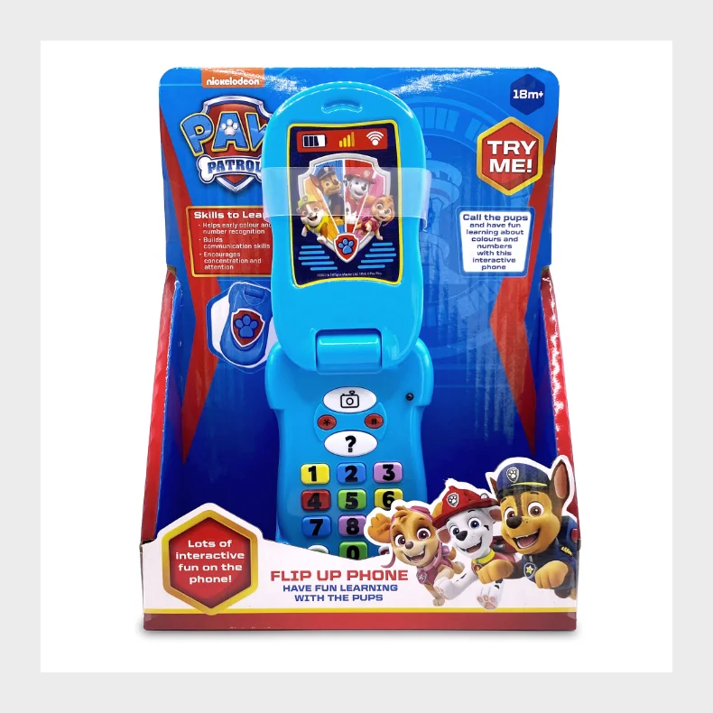 PAW PATROL FLIP PHONE