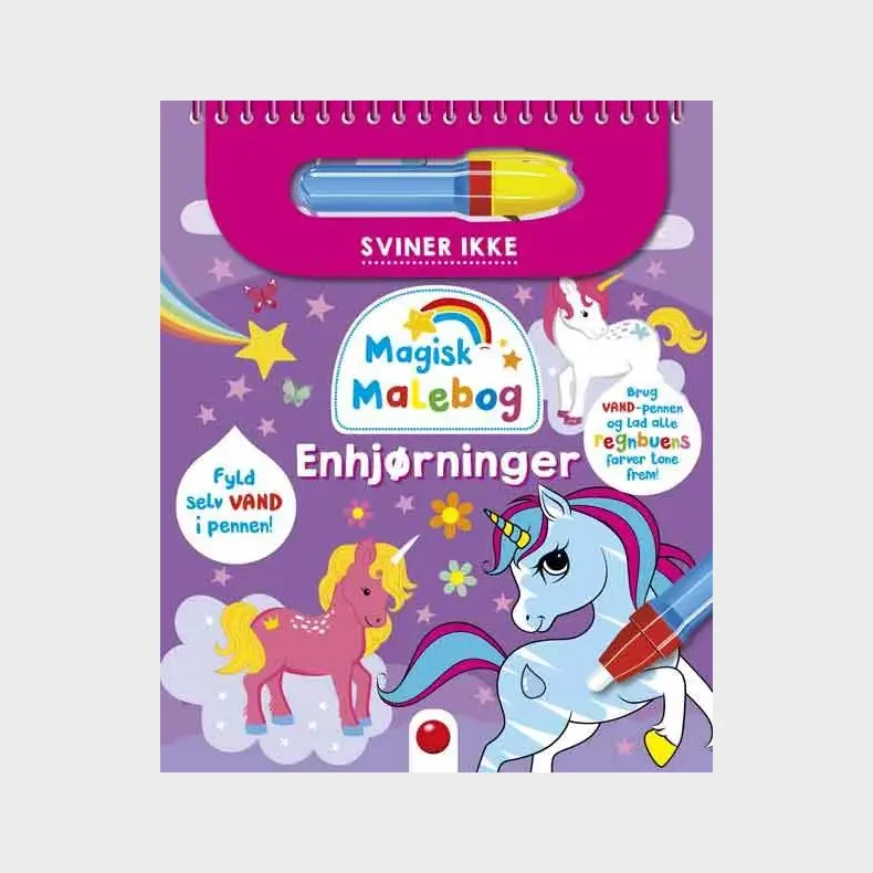 Magisk malebog: Enhjrninger