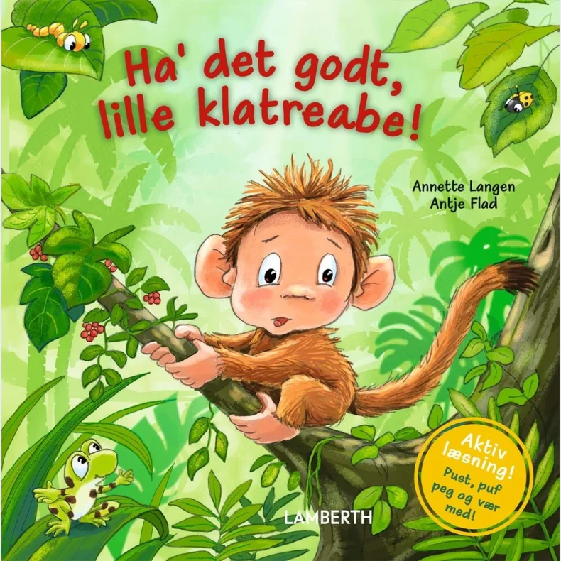 Ha&apos; det godt, lille klatreabe!