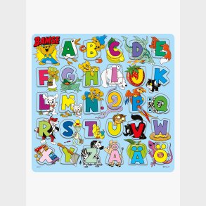 K�rnan Bamse Verdens St�rkeste Bj�rn Puslespil Bogstaver 29 Brikker