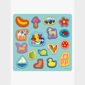 K�rnan Babblarna Puslespil 17 Brikker