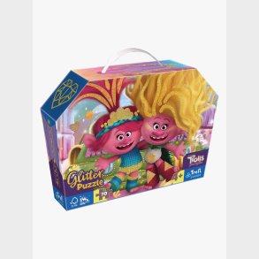 Trefl Junior Glitter Trolls Puslespil 70 Brikker