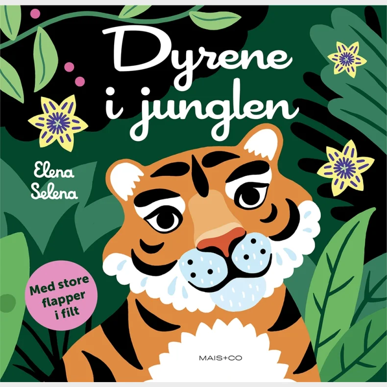 Dyrene i junglen  (stofbog)